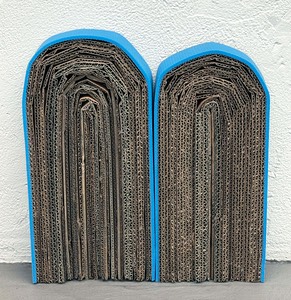 from the Folded and Layered series [cardboard and foam 1] web